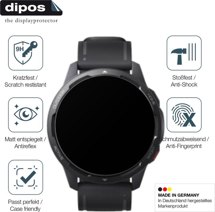 Produktbild Dipos Displayschutz Anti-Shock (Xiaomi Watch S1 Active)