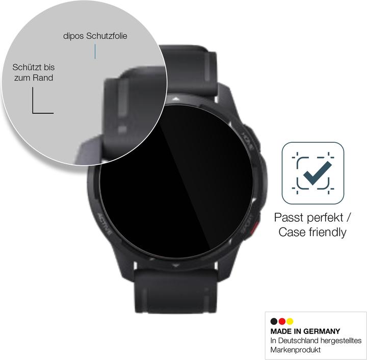 Produktbild Dipos Displayschutz Anti-Shock (Xiaomi Watch S1 Active)