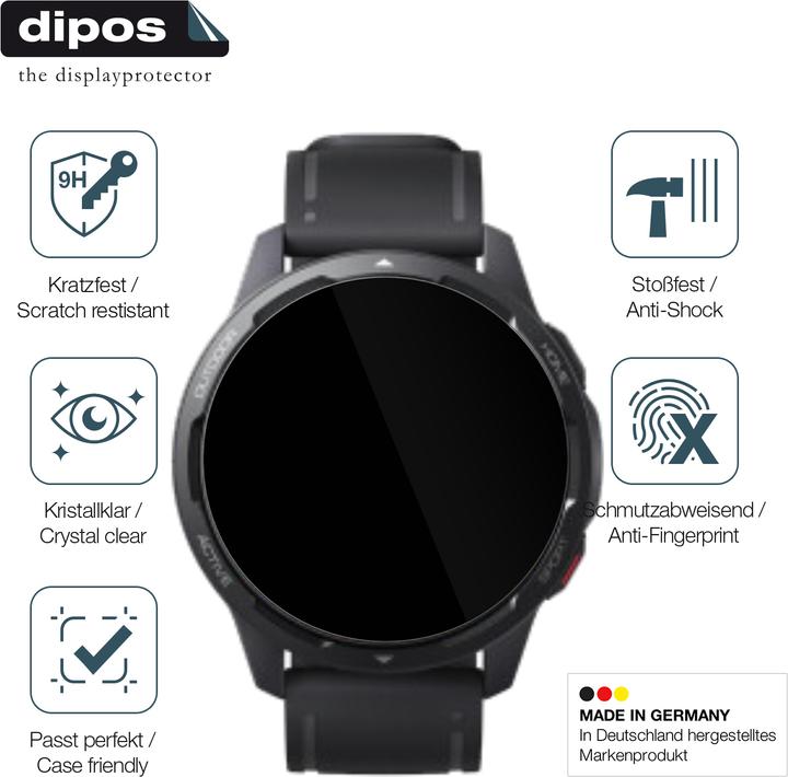 Produktbild Dipos Displayschutz Anti-Shock (Xiaomi Watch S1 Active)