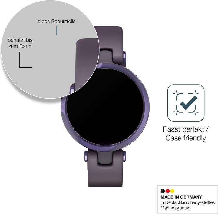 Actual product image Dipos Screen Protector Anti-Shock (Lily Sport Smartwatch)