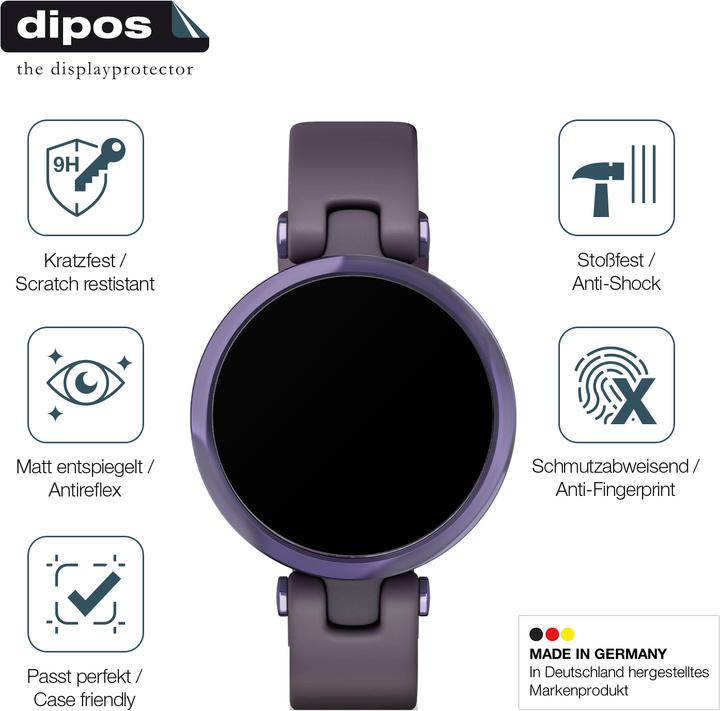 Actual product image Dipos Screen Protector Anti-Shock (Lily Sport Smartwatch)