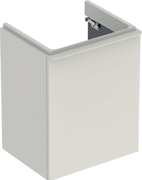 Produktbild Geberit Smyle Square Handwaschbecken Unterschrank, 500363, 492x617x406mm, mit 1 Tür, rechtsöffnend (49 x 40.5 x 62 cm)