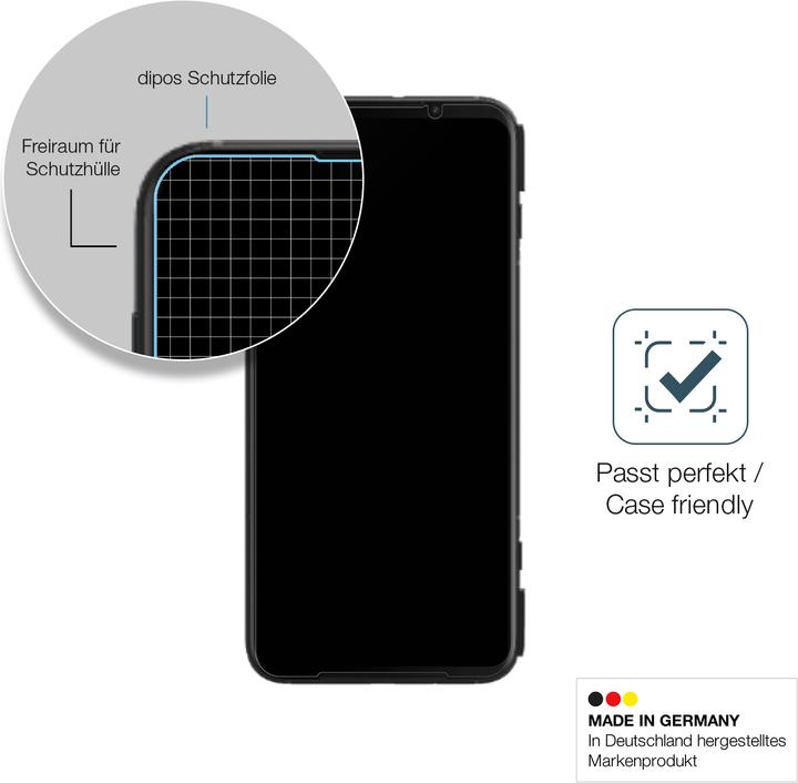 Actual product image Dipos Screen Protector Anti-Shock (2 Piece, Xiaomi Black Shark 3 Pro)