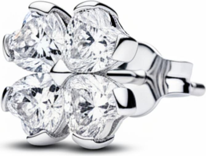 Immagine prodotto Pandora Sparkling Lucky Clover Stud Earrings (Argento 925, Sterling silver)