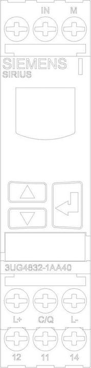 Productafbeelding Siemens Spanningsbewakingsrelais 3UG4832-1AA40