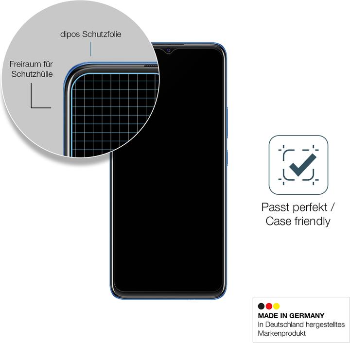 Produktbild Dipos Displayschutz Anti-Shock (2 Stück, Vivo Y01)
