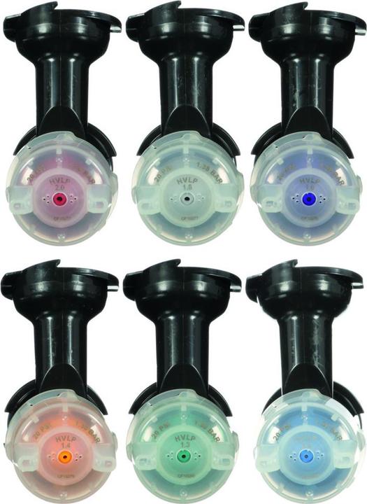 Produktbild 3M ™ HVLP Hochleistungsdüsenkopf für Fliessbecher, Rot, 2,0 mm, 26720