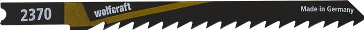 Produktbild wolfcraft 2 Stichsägeblätter HCS L=100mm U-Schaft
