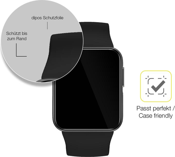 Image du produit Dipos Film de Protection d’écran Full-Cover 3D (GRV Smartwatch)
