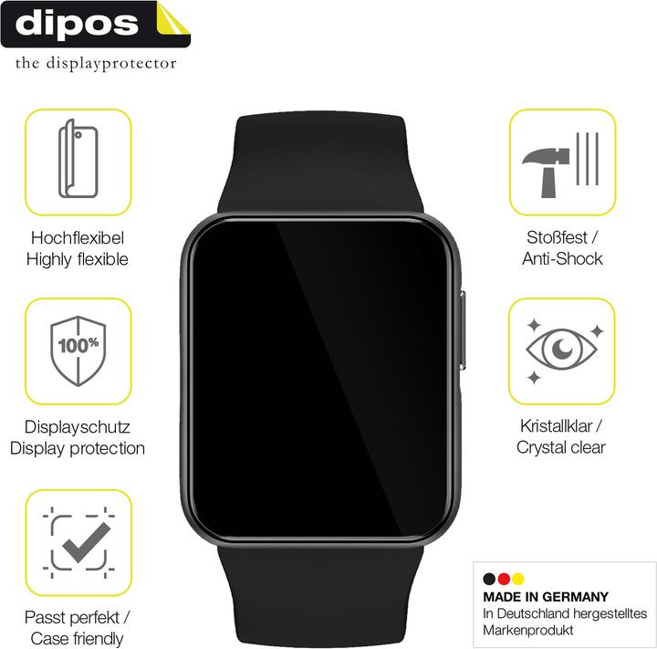 Image du produit Dipos Film de Protection d’écran Full-Cover 3D (GRV Smartwatch)