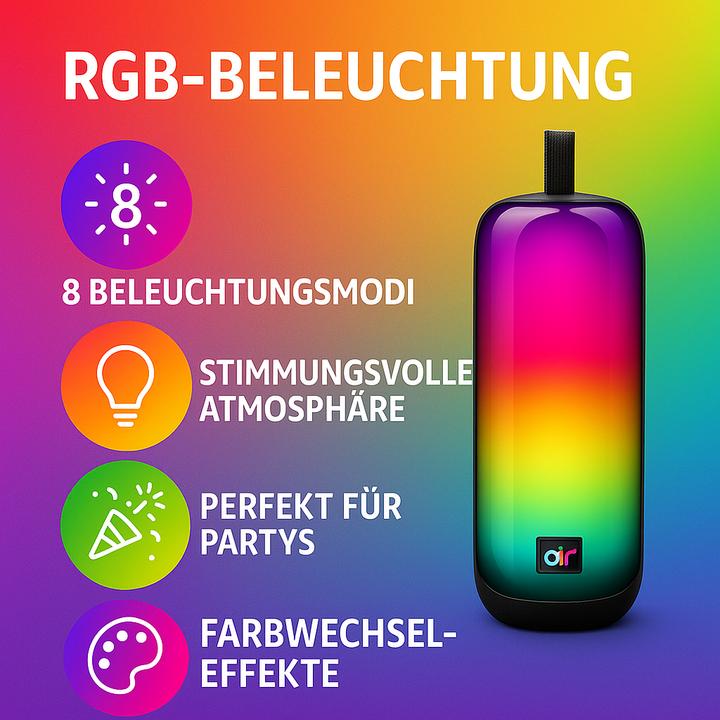 Produktbild Edco BT Lautsprecher RGB 10W (2.50 h)