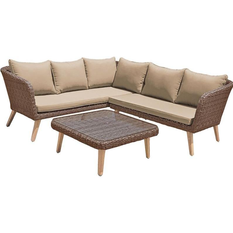 Harms, Gartenlounge, Pamplona Loungegruppe braun