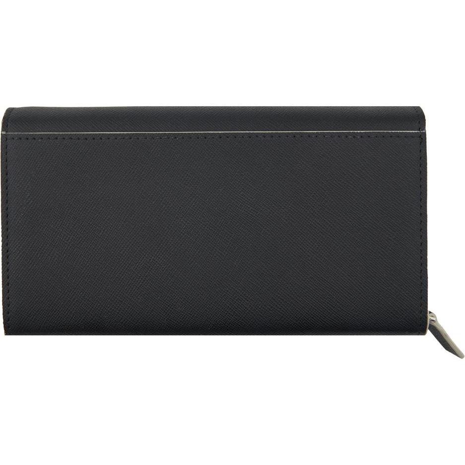 Giorgio Carelli, Damen, Portemonnaie, Damen Geldbörse, breit, Valentin, Schwarz