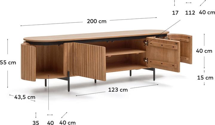 Produktbild Kave Home Licia (43.5 x 200 cm)