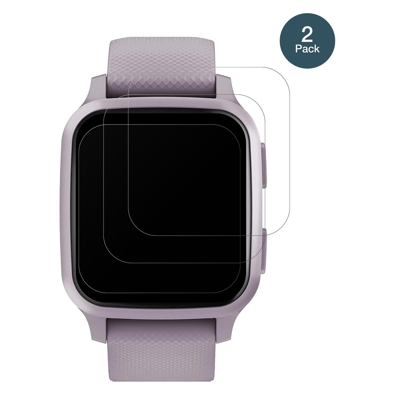 4 Pellicole In Vetro Temperato Per Garmin Venu Sq 2 - Durezza 9H, Anti-impronta, HD - 2
