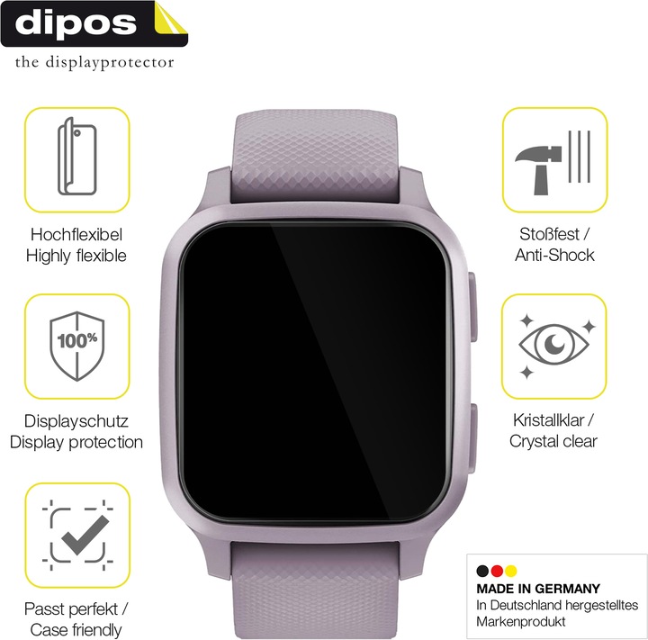 Actual product image Dipos Screen Protector Full-Cover 3D
