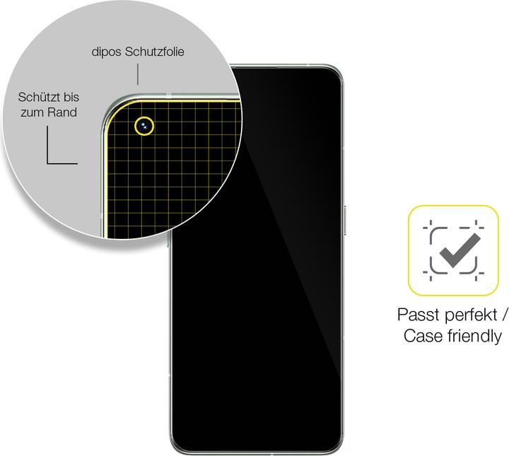 Actual product image Dipos Screen Protector Full-Cover 3D (3 Piece, Realme GT 2 Pro)