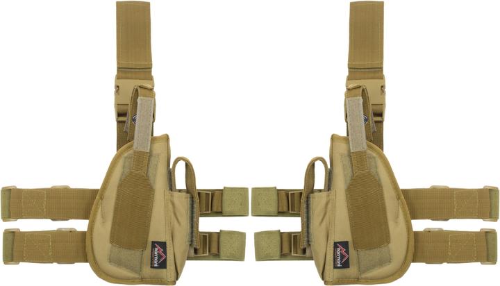 Produktbild Normani Pistolenbeinholster Set für Rechts + Links