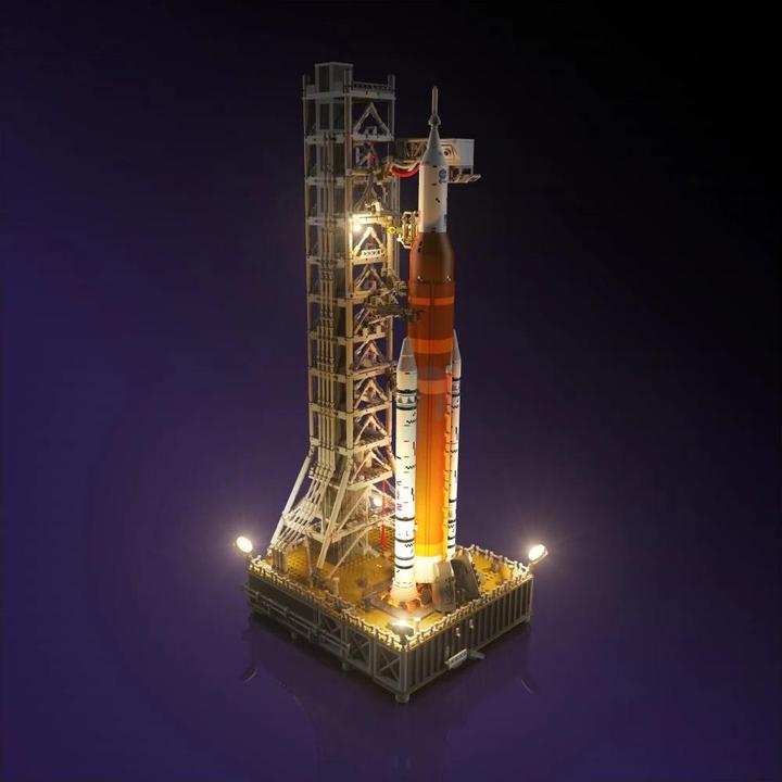 Light my bricks LMB 2.0 Lichtset für LEGO 10341 Das Artemis-Raumstartsystem der NASA