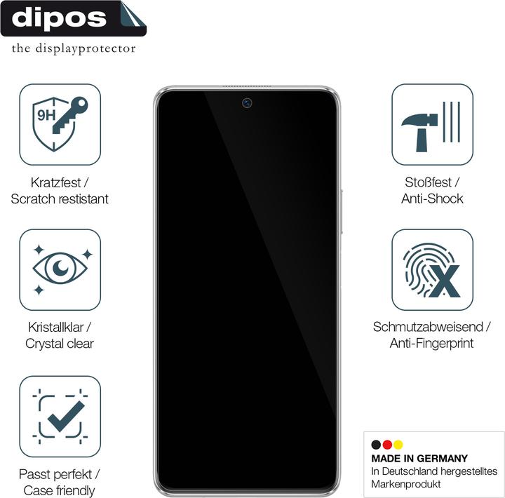Actual product image Dipos Screen Protector Anti-Shock (2 Piece, Huawei Nova 9 SE)