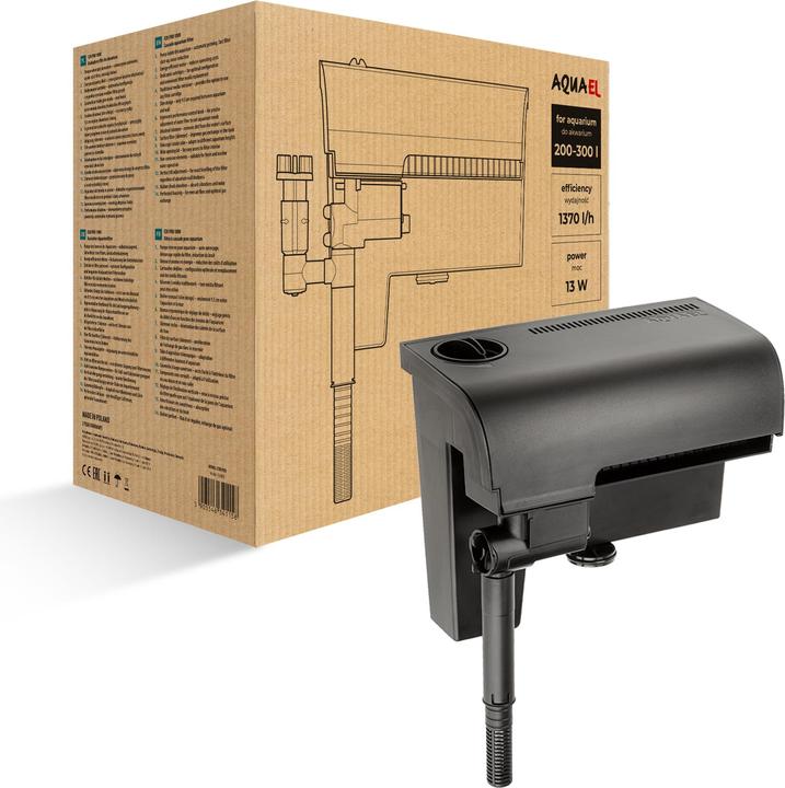 Produktbild Aquael Aussenfilter FZN Pro 1500 (300 l, Aussenfilter, Süsswasser, Salzwasser)