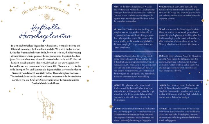 Actual product image My Astrology Advent Calendar Book: Cosmic Christmas