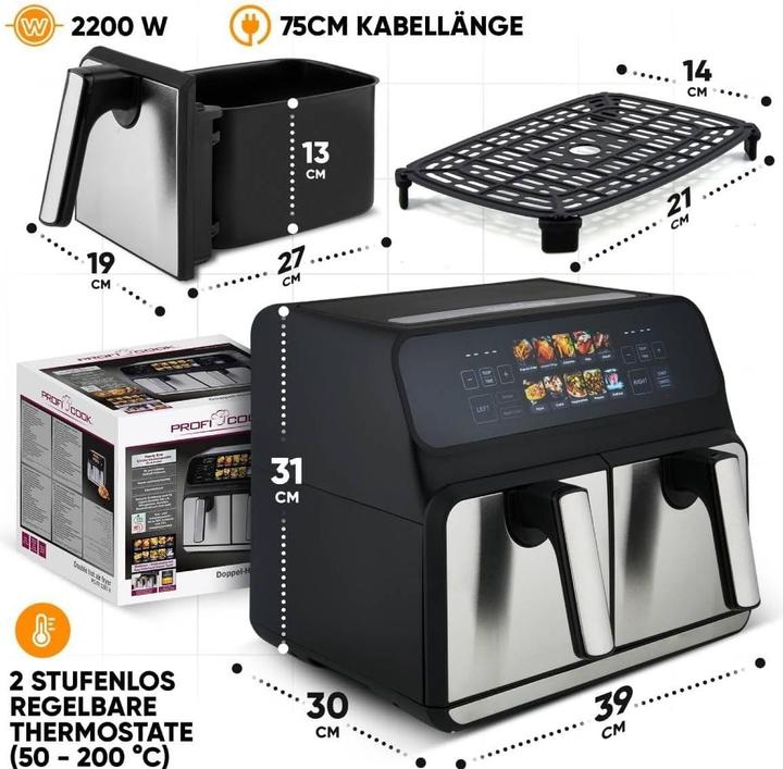 Actual product image Proficook PRC PC-FR1287H