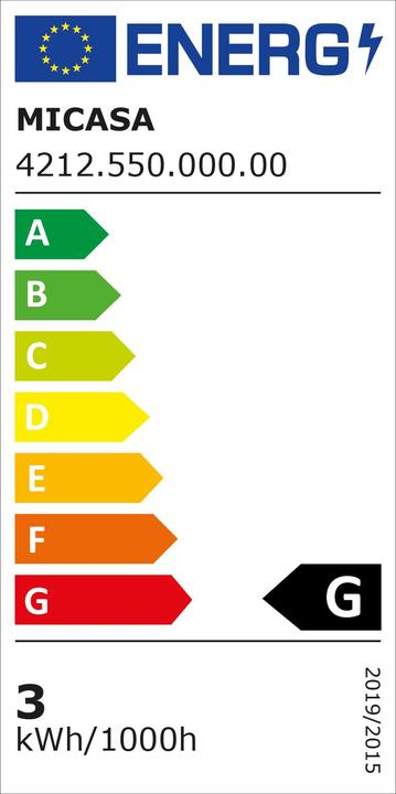Energie-Label micasa Carpi (130 lm)
