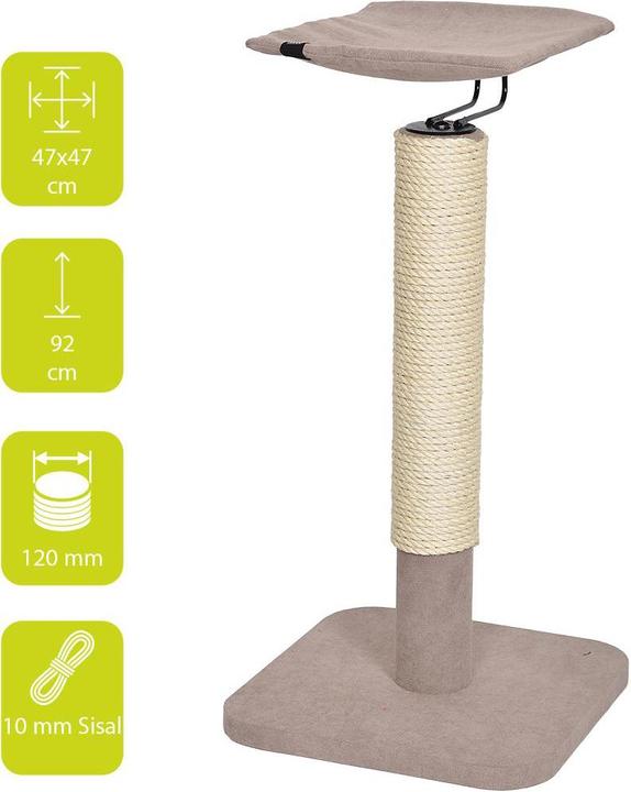 Actual product image Laroy Group Ebi Scratching Post Iwaki (92 cm, Brown)