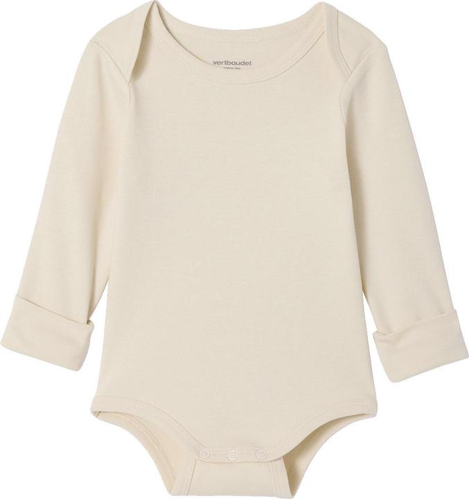 Actual product image Vertbaudet Bio-Kollektion: 5er-Pack mitwachsende Baby Wickelbodys, Langarm (68)