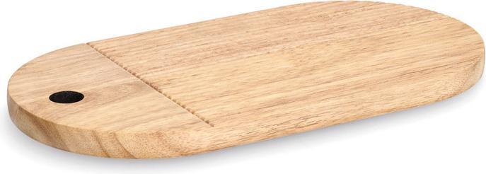 Actual product image Zeller Present Cutting board "Stripes", rubber tree