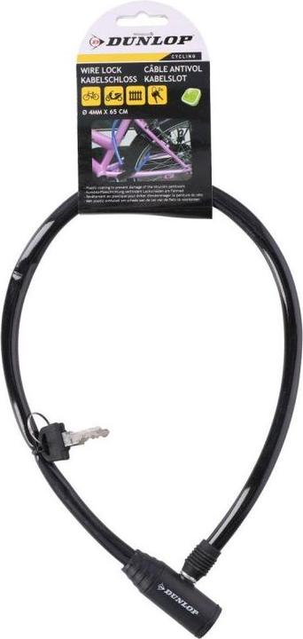Actual product image Dunlop Cable lock 4mm / 65cm