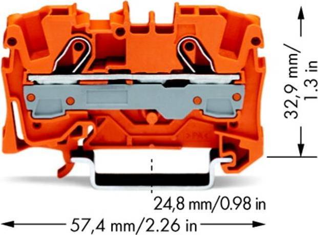 Produktbild Wago Durchgangsklemme