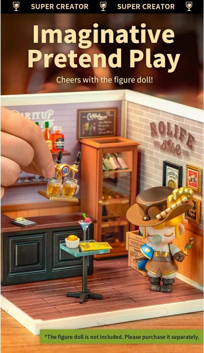 Immagine prodotto Robotime Leisurely Cheers Bar