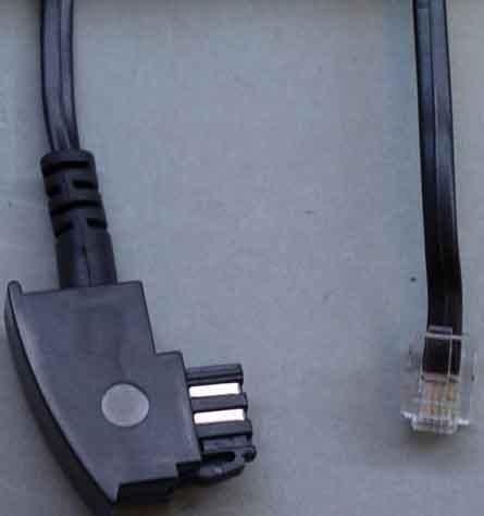 Produktbild E+P Telefonkabel T 170/6 6,0m GIGASET aktuelle schnurlos Modelle