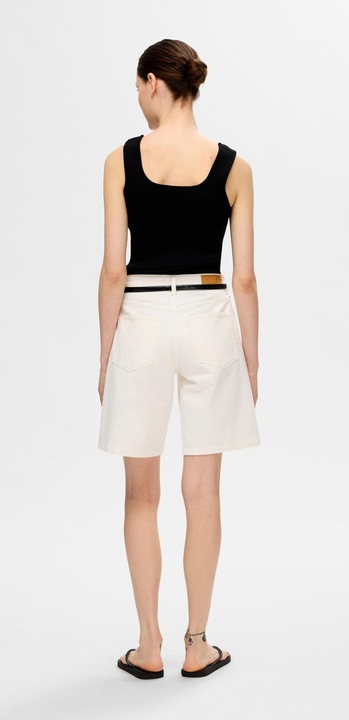 Actual product image Selected Femme Ribbed tank top (XL)
