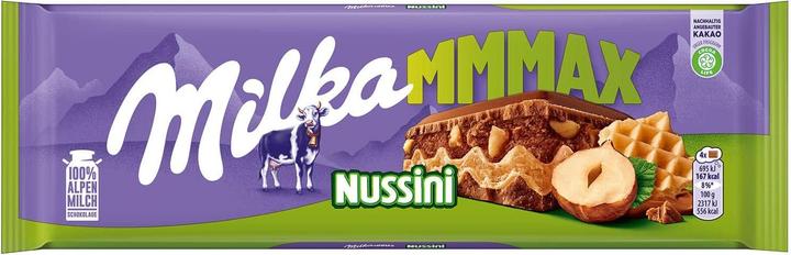 Image du produit Milka Tablette de chocolat Mmmax Nussini 270 g (300 g)