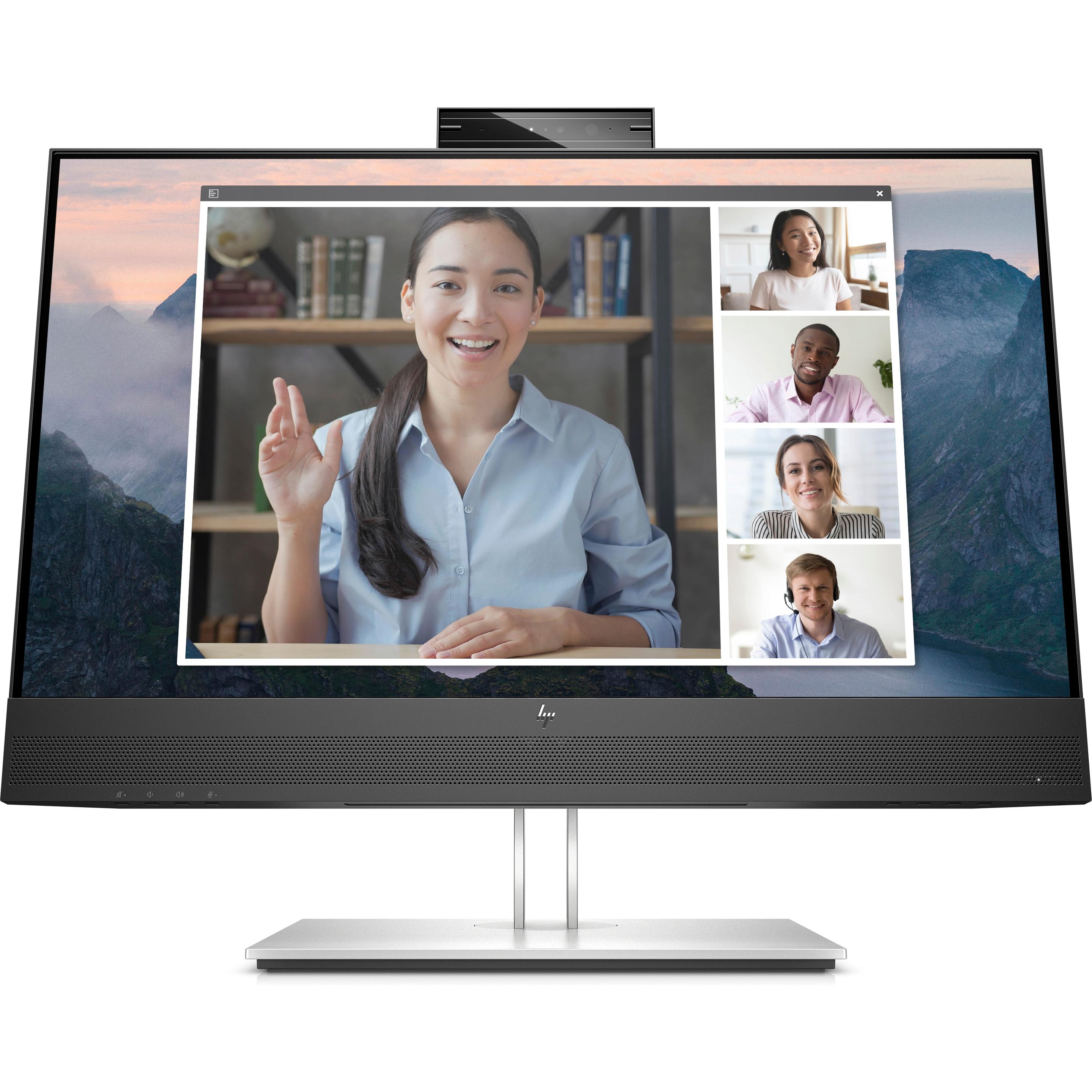 HP E24mv G4 (1920 x 1080 Pixel, 23.80"), Monitor, Schwarz