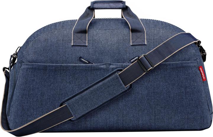 Produktbild reisenthel Reisetasche Overnighter Plus Herringbone Dark Blue (50 l)
