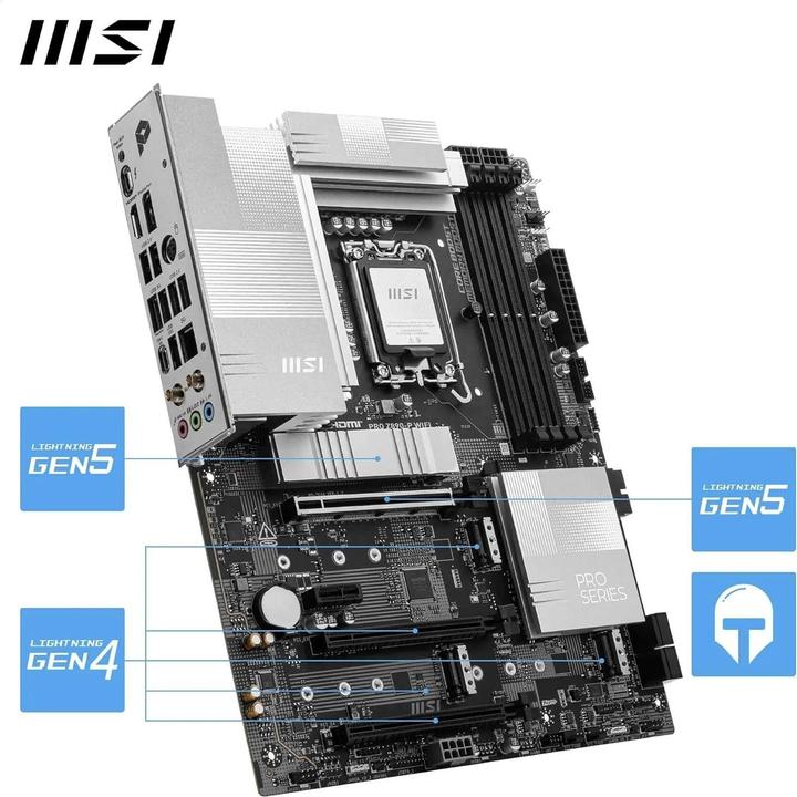 Productafbeelding MSI PRO Z890-P WIFI (LGA 1851, Intel Z890, ATX)