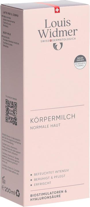 Immagine prodotto Widmer Louis Körpermilch parfumiert 200 ml (Latte corpo, 200 ml)