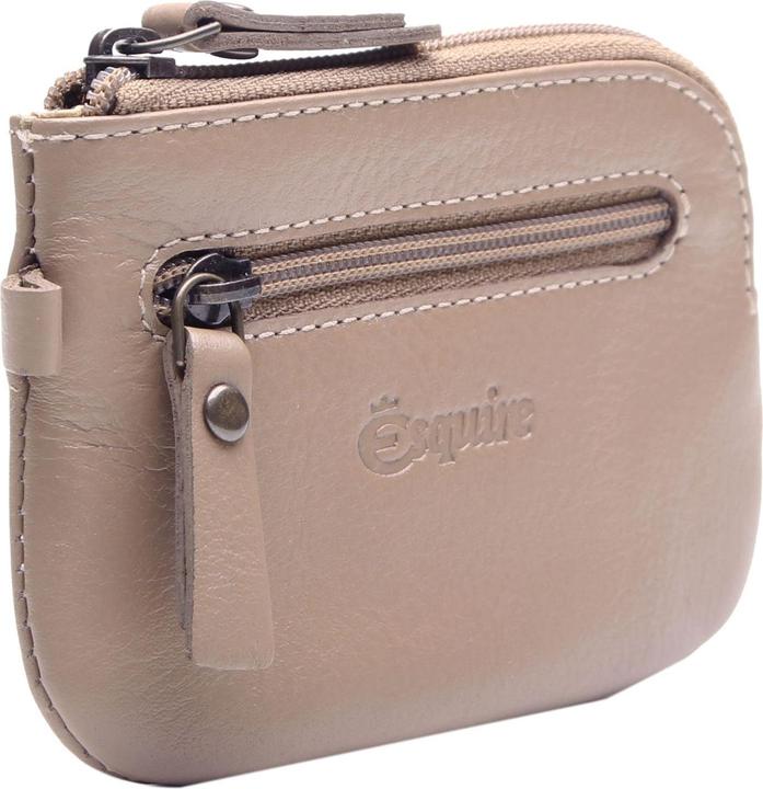 Actual product image Esquire Peru leather key pouch 11 cm