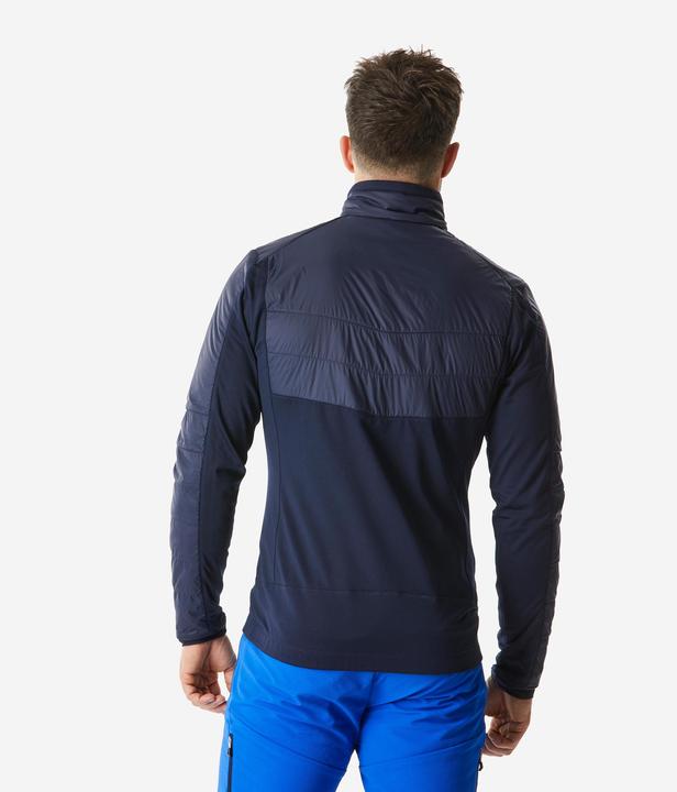 Actual product image Quechua Fleece jacket men's hybrid jacket warm winter hiking - SH900 Mountain (XXL)