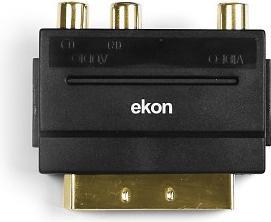 Image du produit Ekon Scart — 3x Cinch (RCA) (0.11 m)