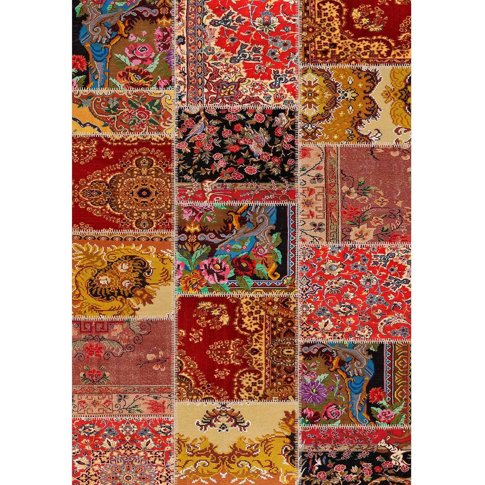 Bamyum, Tappeto, Silena Bedruckter Teppich Chenille-Druck Maschinell Hergestellt 200 x 300 cm (200 x 300 cm)