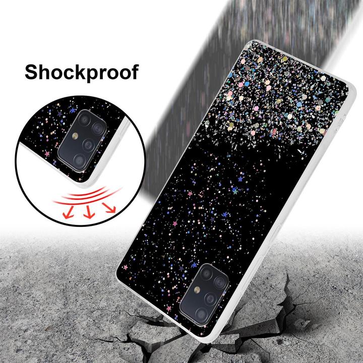 Actual product image Cadorabo TPU cover sparkling glitter (Samsung Galaxy A51 5G)