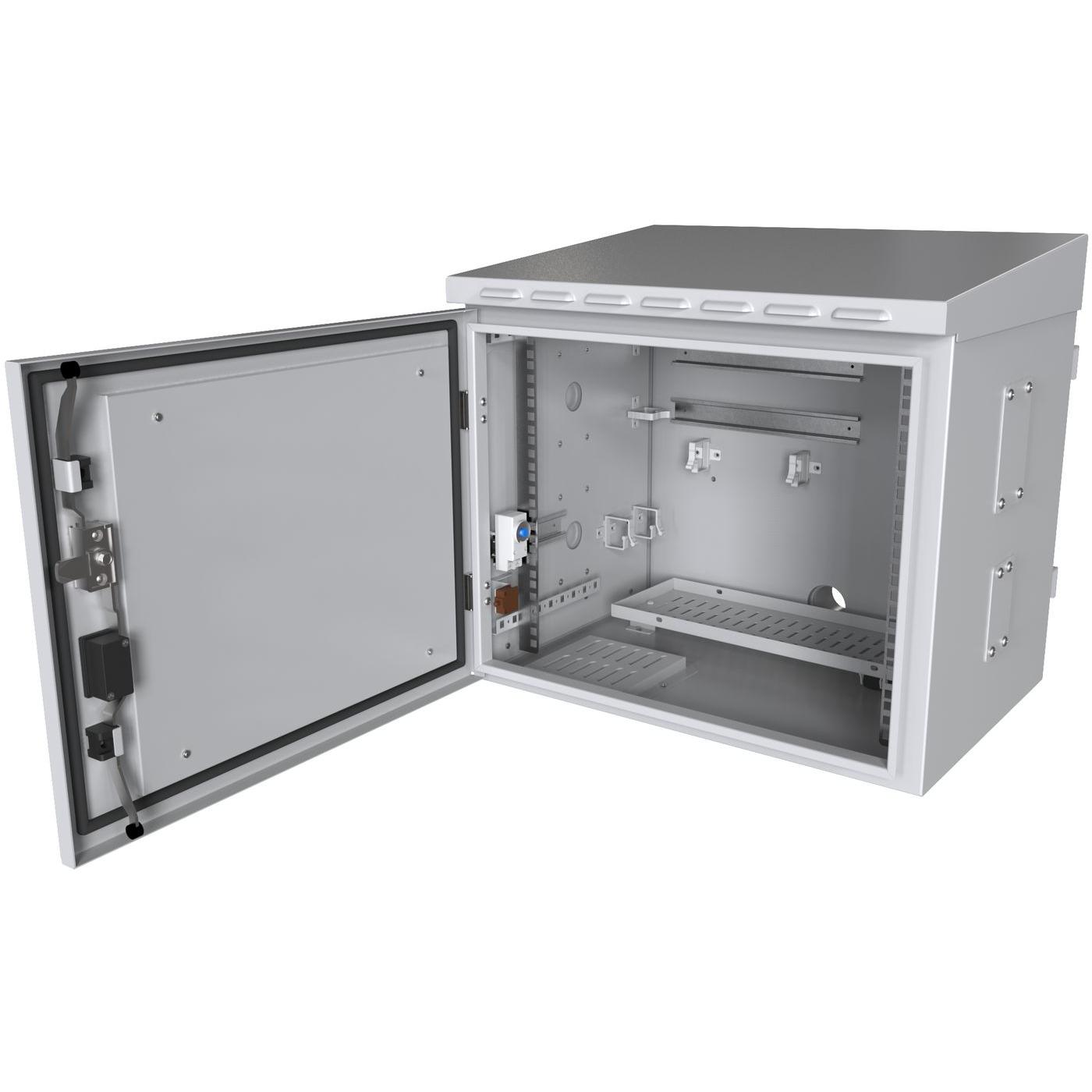 Thumbnail - Lanview RACK FOR CCTV W=575mm D=425mm (19 Zoll Rack), Serverschrank, Weiss