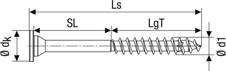Produktbild Spax Tellerkopf Ohne Linse T-Star Plus T20 Gewindelänge 46 mm Wirox (150 Schrauben pro Stück)