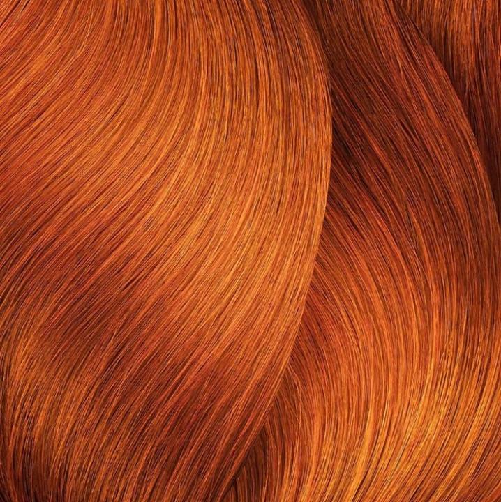 Actual product image L'Oréal Professionnel L'Oréal Majirel 7,44 Mittelblond Tiefes Kupfer 60 ml (7.44 Medium blonde Deep copper)