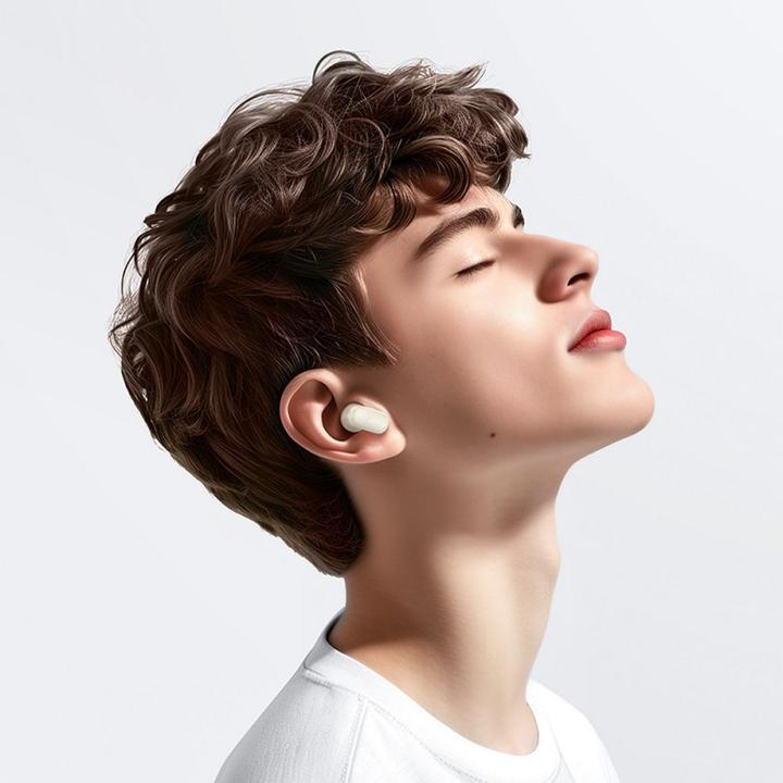 Produktbild Hoco Wireless headphones wireless earphone bluetooth TWS EQ19 milky white (7 h, Kabellos)
